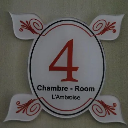 D'hotes L'ambroise Frühstückspension 4*
