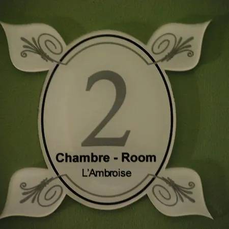 Frühstückspension D'hotes L'ambroise 4*